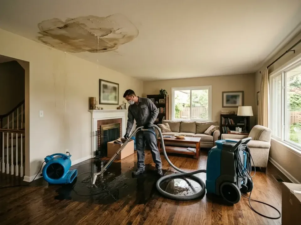 attic-pipe-burst-ceiling-drip-008 — frequently asked questions, Water Damage Restoration & Carpet Care in Falmouth Foreside,…